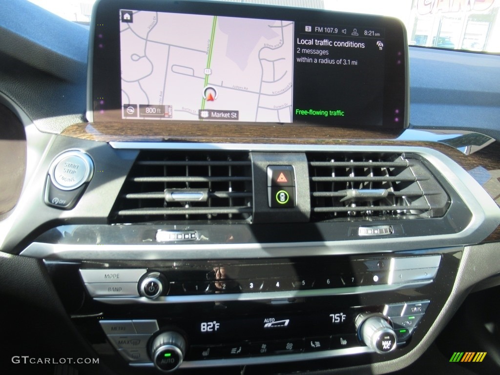 2020 X3 xDrive30i - Glacier Silver Metallic / Black photo #17