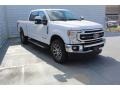 Oxford White - F250 Super Duty Lariat Crew Cab 4x4 Photo No. 2