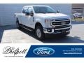 2020 Star White Metallic Ford F250 Super Duty Lariat Crew Cab 4x4  photo #1