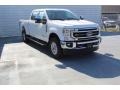 2020 Star White Metallic Ford F250 Super Duty Lariat Crew Cab 4x4  photo #2