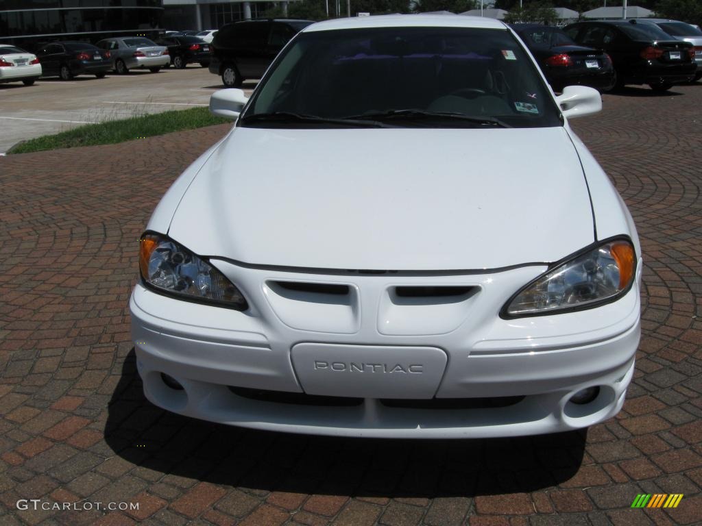 2000 Grand Am GT Coupe - Arctic White / Dark Pewter photo #2