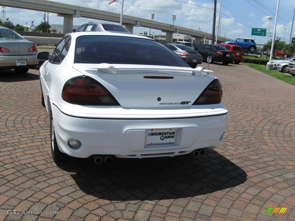 2000 Grand Am GT Coupe - Arctic White / Dark Pewter photo #4