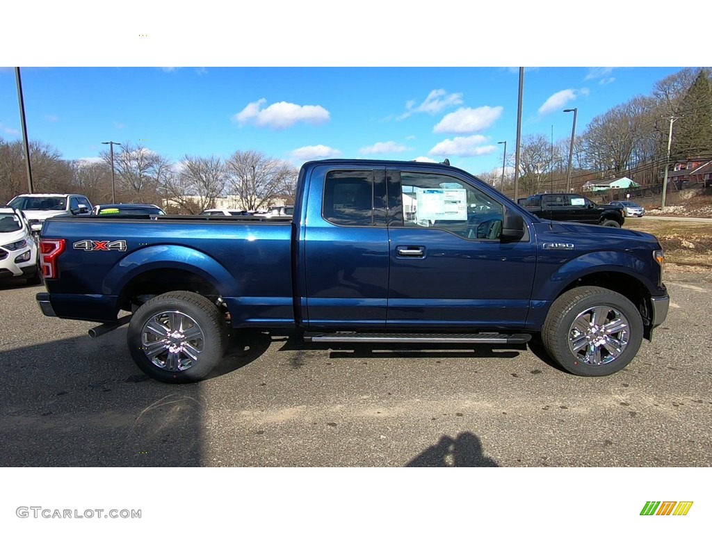 Blue Jeans 2020 Ford F150 XLT SuperCab 4x4 Exterior Photo #137156482