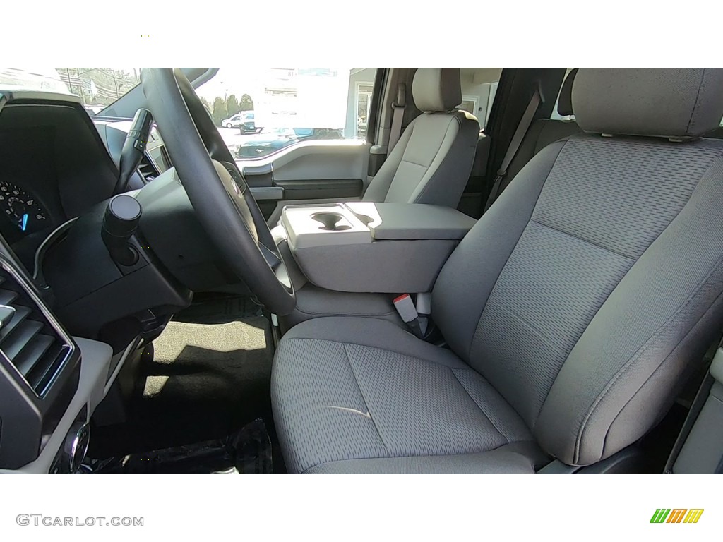 Medium Earth Gray Interior 2020 Ford F150 XLT SuperCab 4x4 Photo #137156551