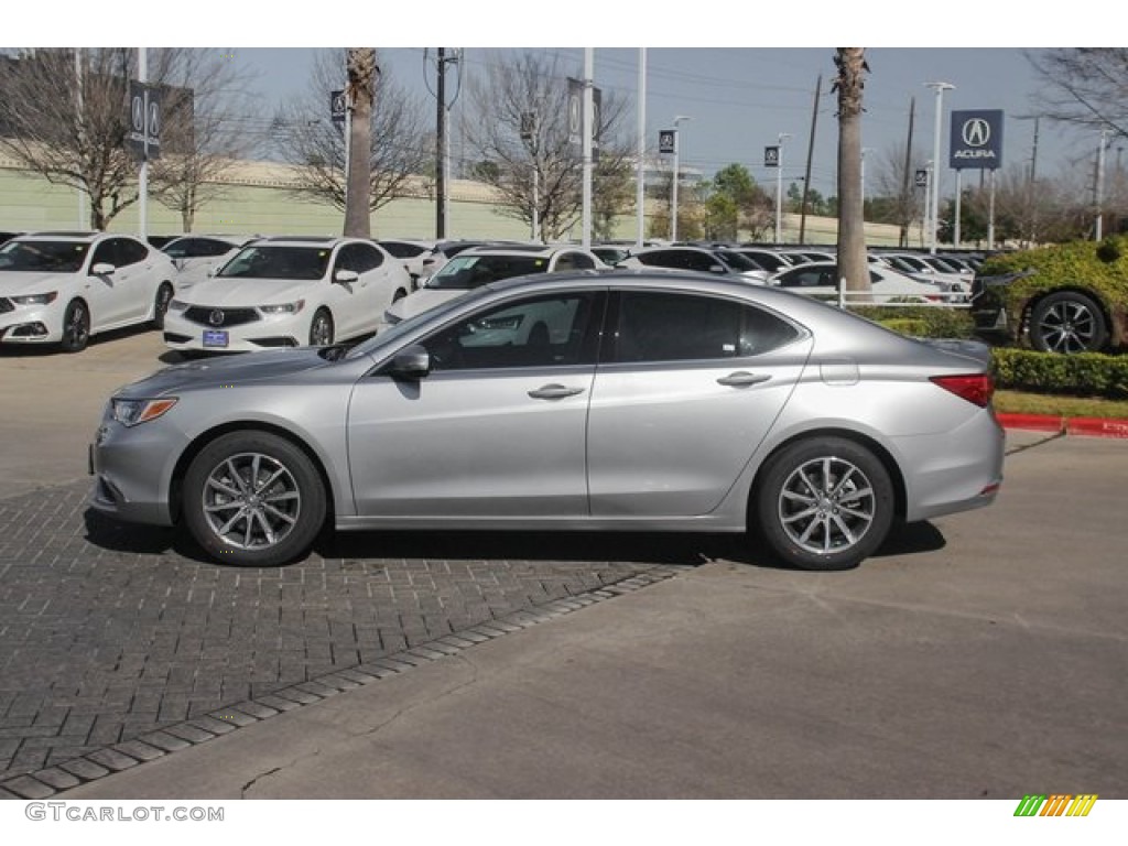 Lunar Silver Metallic 2020 Acura TLX Technology Sedan Exterior Photo #137157382