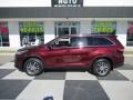 2019 Ooh La La Rouge Mica Toyota Highlander XLE AWD  photo #1