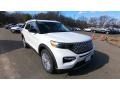 2020 Oxford White Ford Explorer Limited 4WD  photo #1