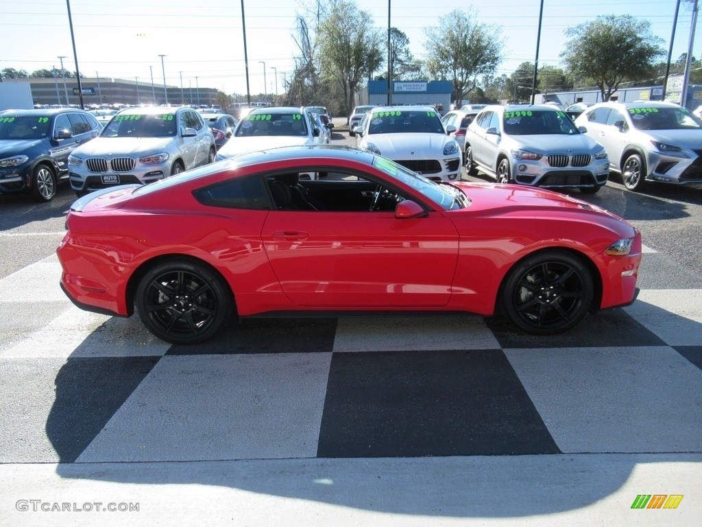 2018 Mustang EcoBoost Fastback - Race Red / Ebony photo #3