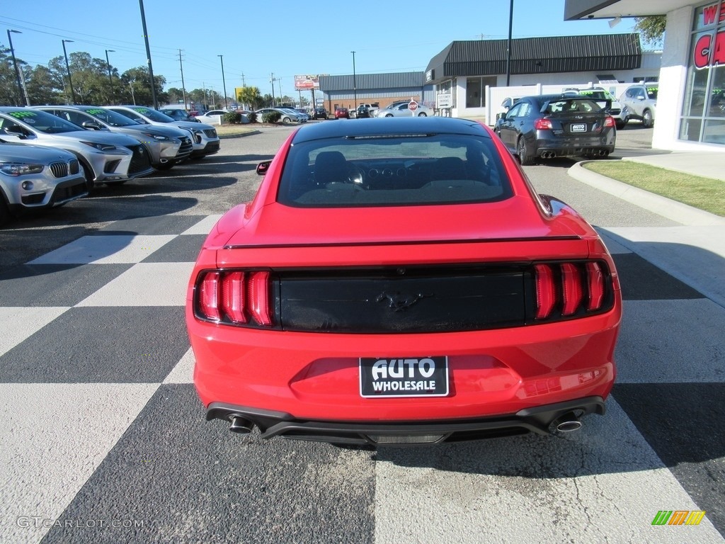 2018 Mustang EcoBoost Fastback - Race Red / Ebony photo #5
