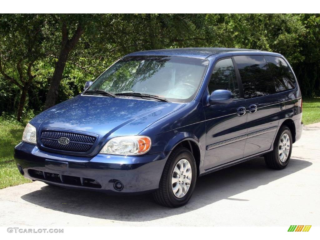 2004 Sedona LX - Imperial Blue / Gray photo #1