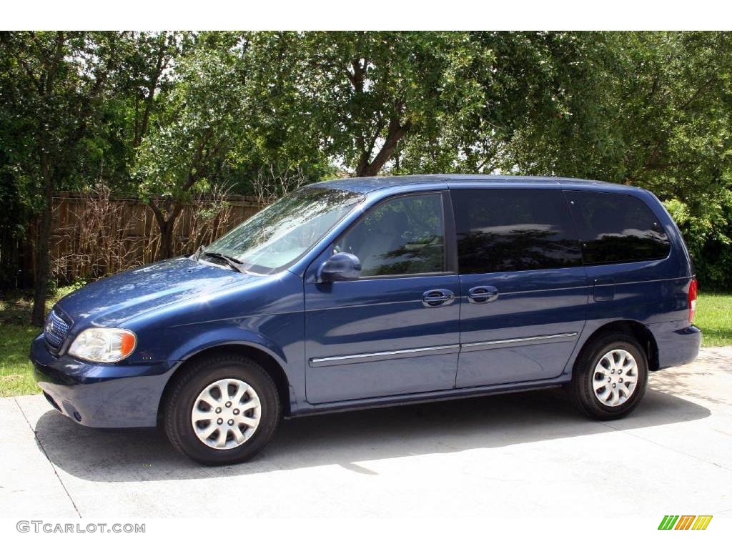 2004 Sedona LX - Imperial Blue / Gray photo #3