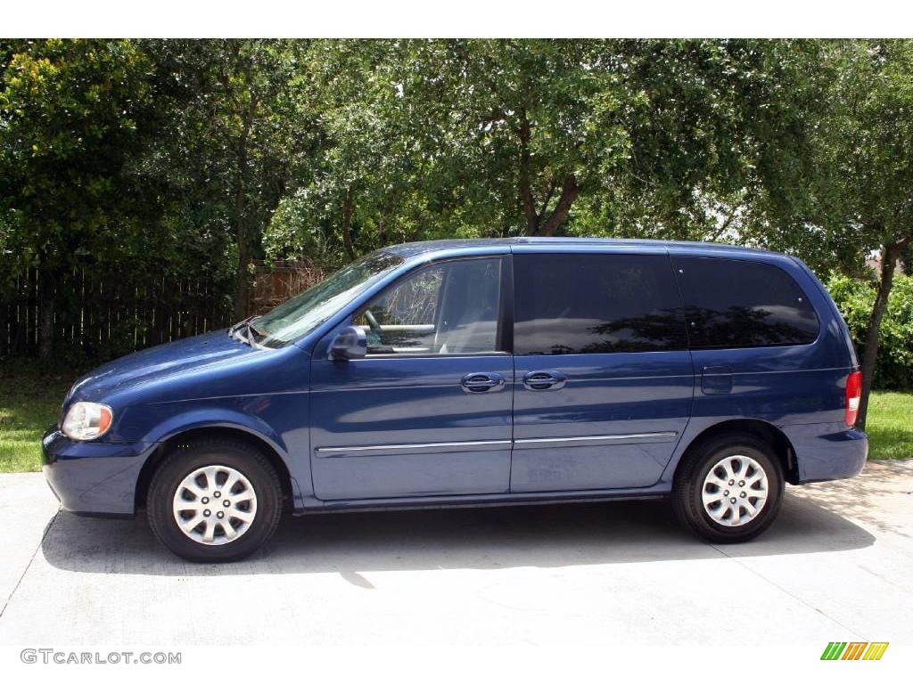 2004 Sedona LX - Imperial Blue / Gray photo #4