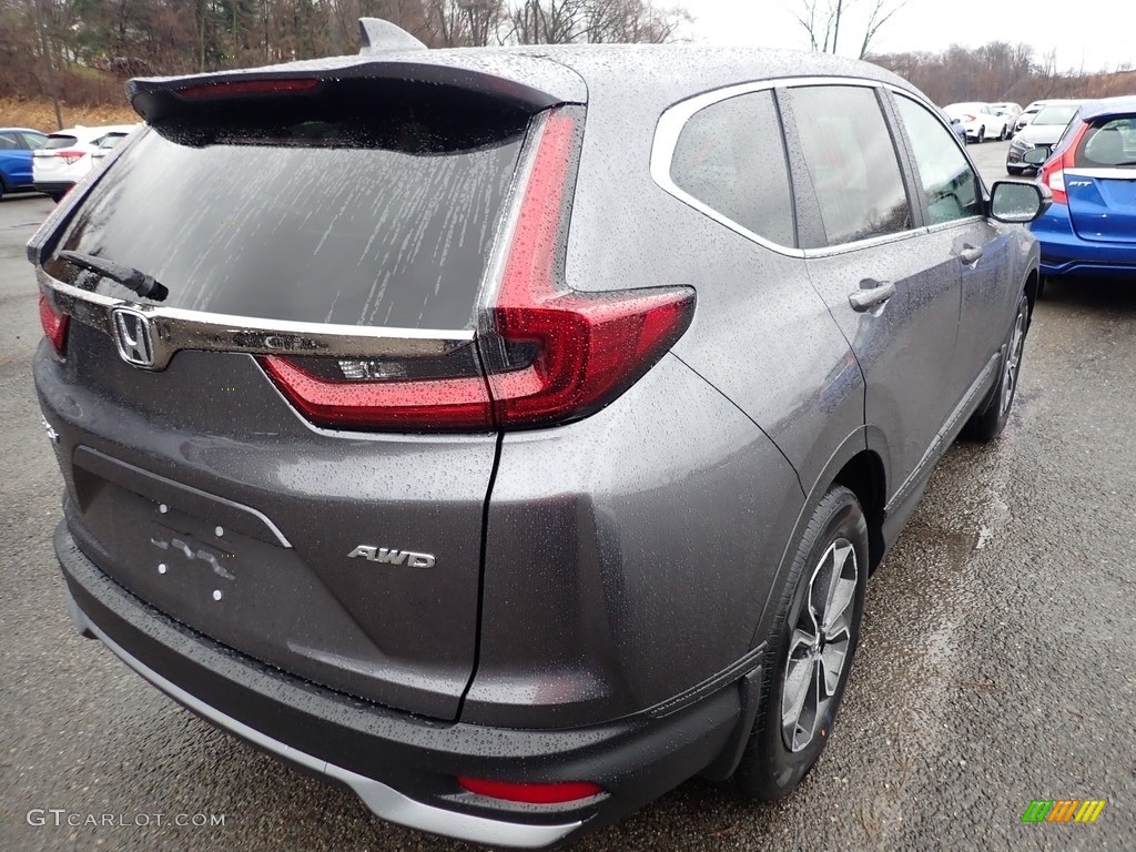 2020 CR-V EX AWD - Modern Steel Metallic / Black photo #4