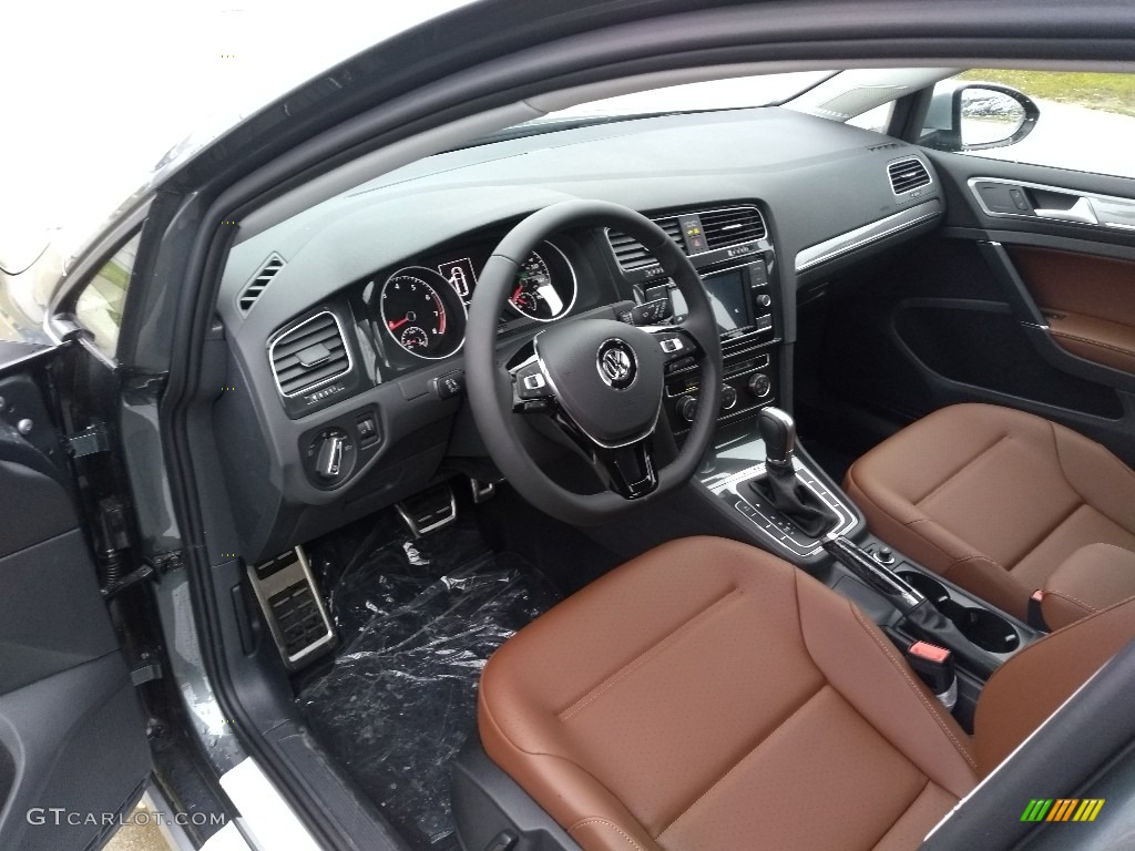 Marrakesh Brown Interior 2019 Volkswagen Golf Alltrack S 4Motion Photo #137161324