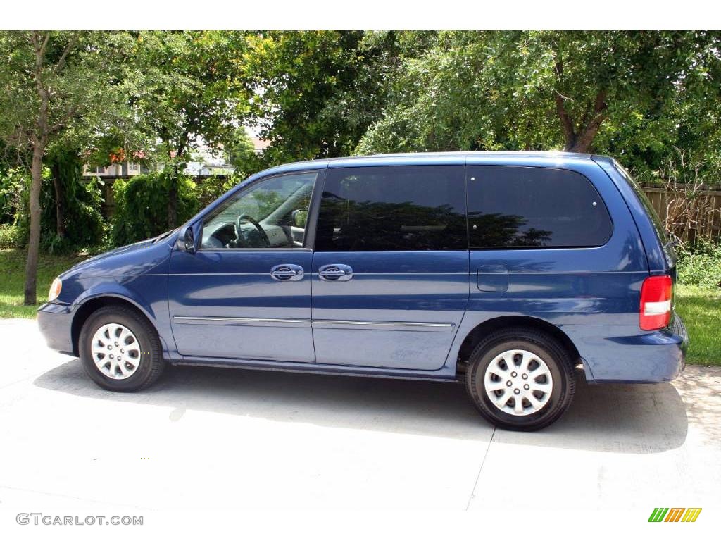 2004 Sedona LX - Imperial Blue / Gray photo #6