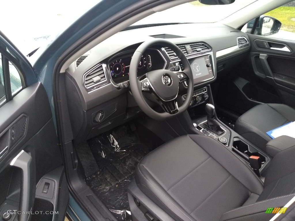 2020 Tiguan SEL 4MOTION - Stone Blue Metallic / Titan Black photo #5