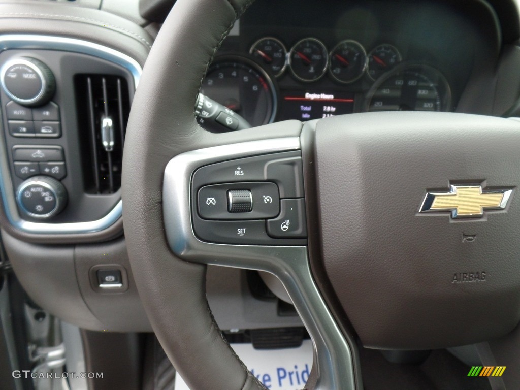 2020 Silverado 1500 LT Crew Cab 4x4 - Silver Ice Metallic / Gideon/­Very Dark Atmosphere photo #19