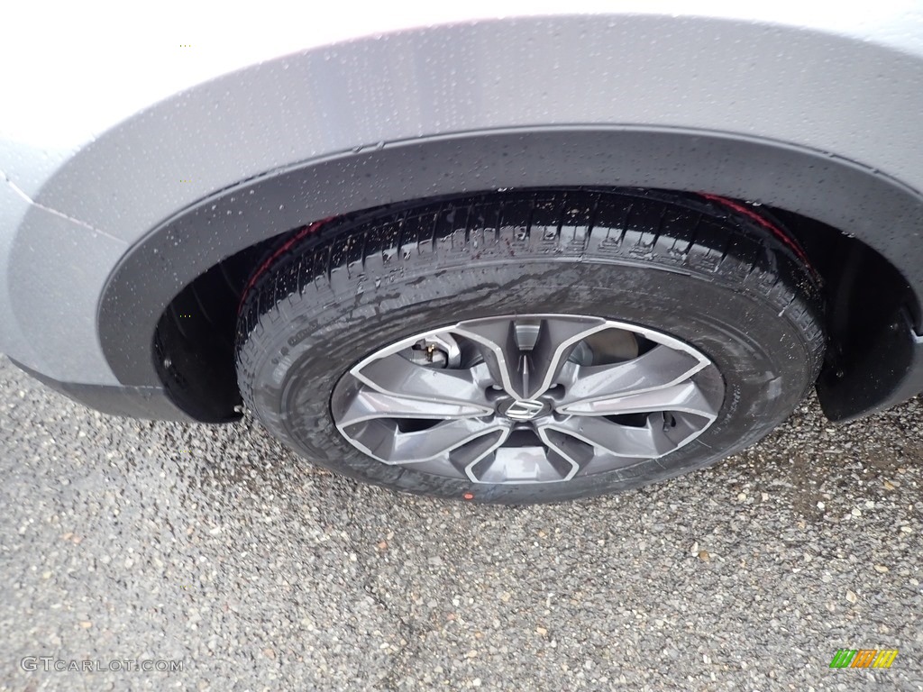 2020 CR-V EX-L AWD - Lunar Silver Metallic / Black photo #7