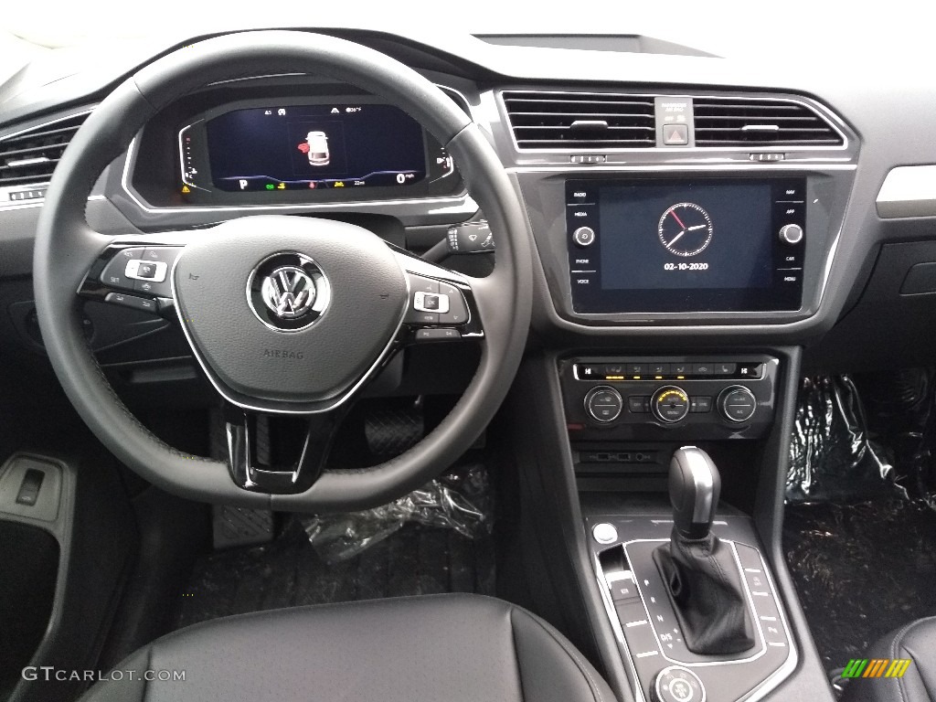 2020 Tiguan SEL 4MOTION - Stone Blue Metallic / Titan Black photo #4