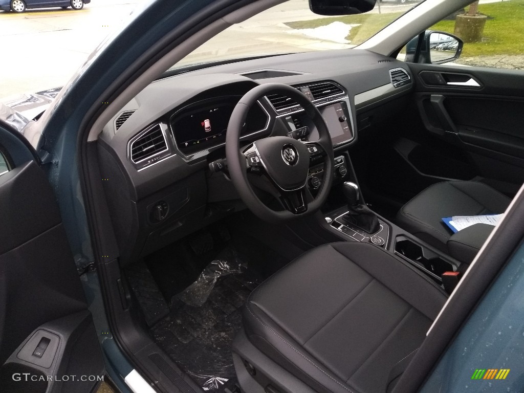 2020 Tiguan SEL 4MOTION - Stone Blue Metallic / Titan Black photo #5