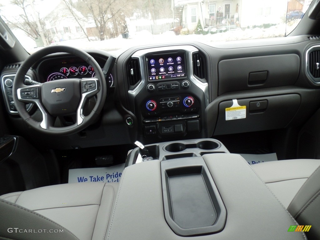 2020 Silverado 1500 LT Crew Cab 4x4 - Silver Ice Metallic / Gideon/­Very Dark Atmosphere photo #31