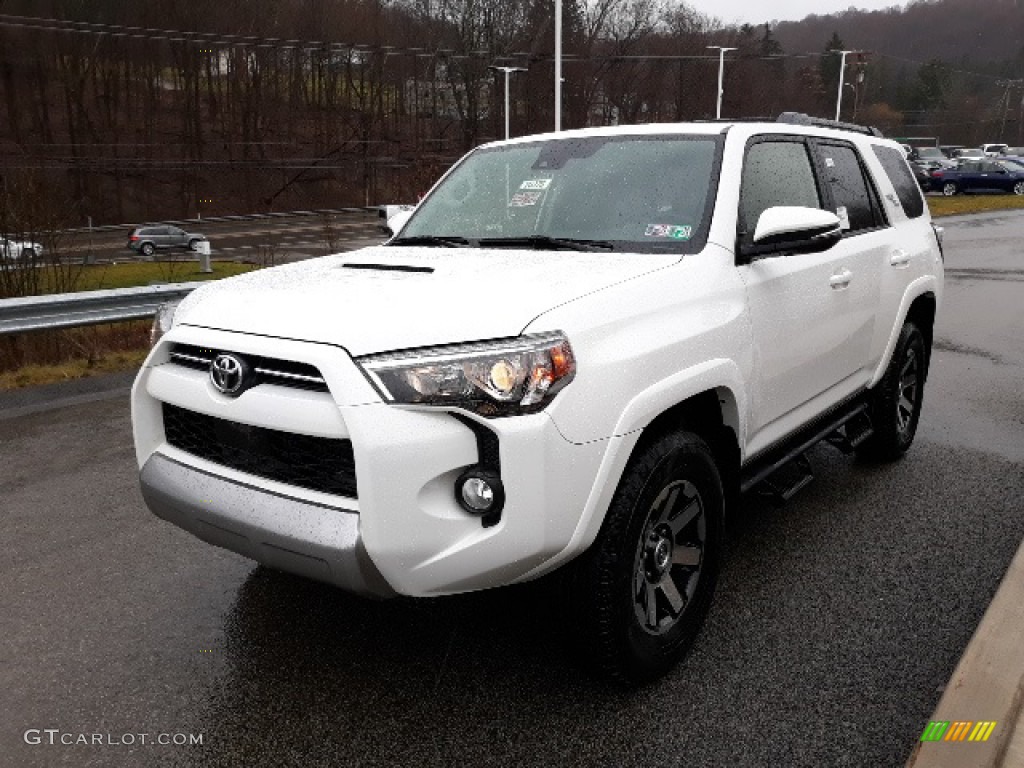Super White 2020 Toyota 4Runner TRD Off-Road Premium 4x4 Exterior Photo #137162029