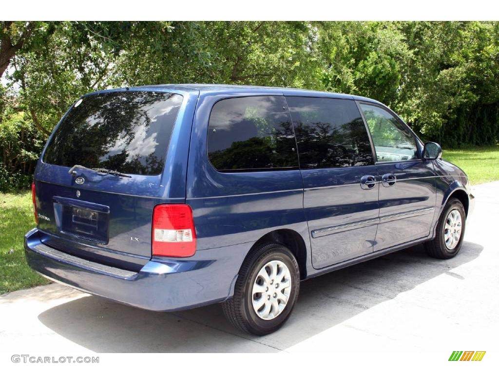 2004 Sedona LX - Imperial Blue / Gray photo #12
