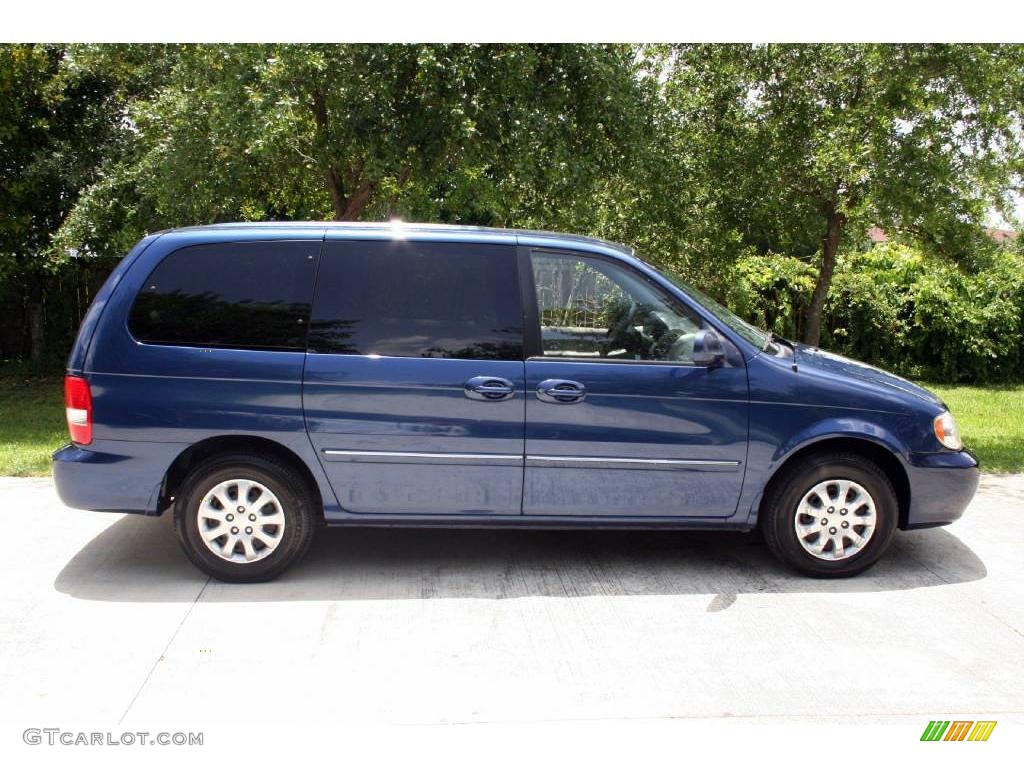 2004 Sedona LX - Imperial Blue / Gray photo #15