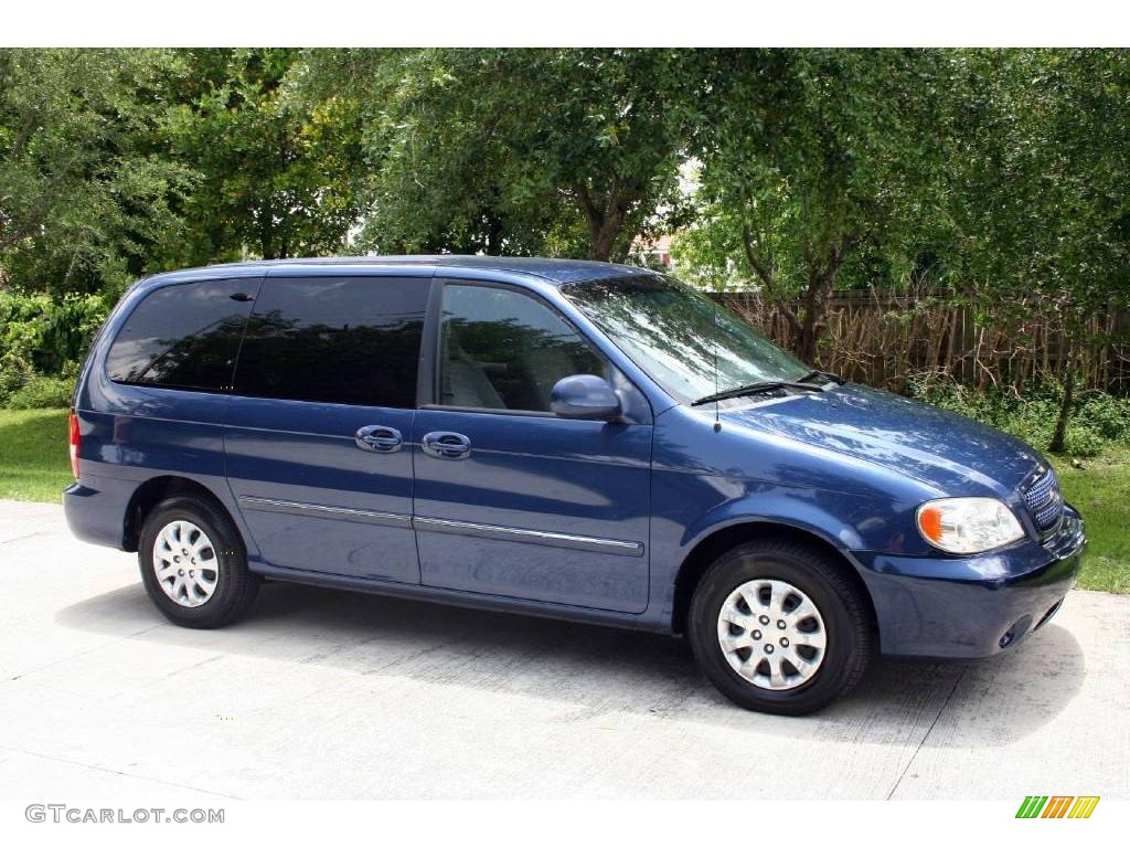 2004 Sedona LX - Imperial Blue / Gray photo #17