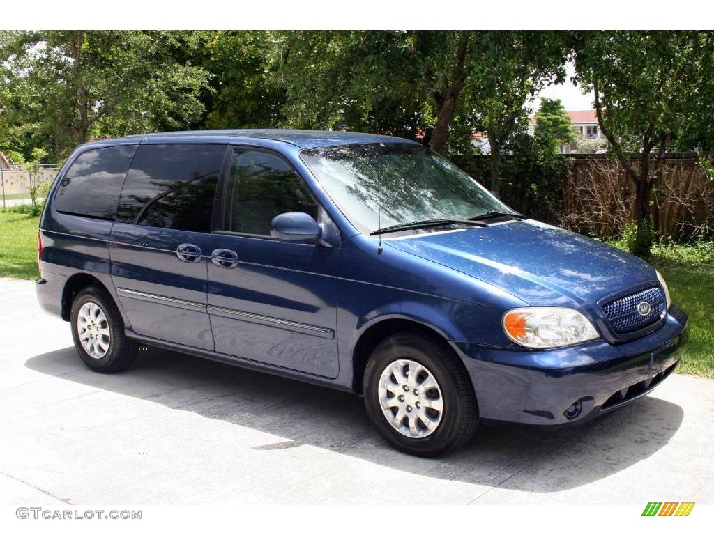 2004 Sedona LX - Imperial Blue / Gray photo #18