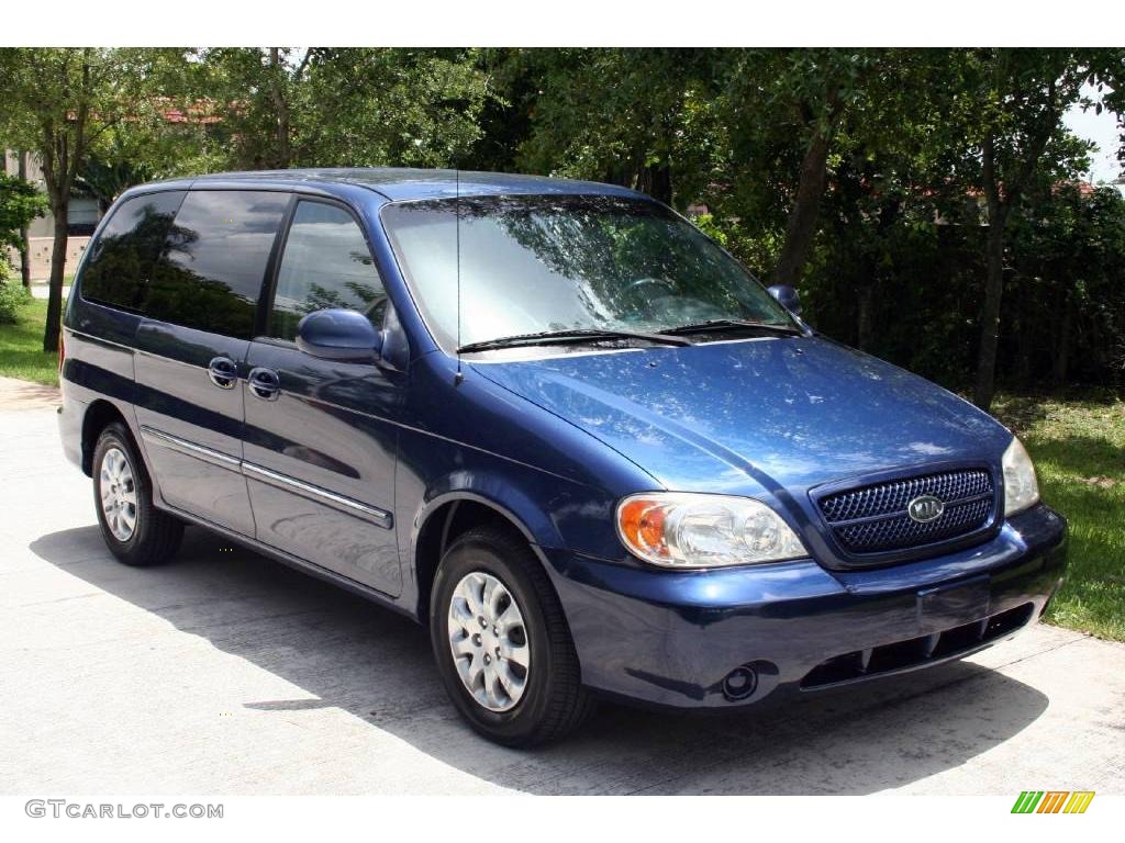 2004 Sedona LX - Imperial Blue / Gray photo #19