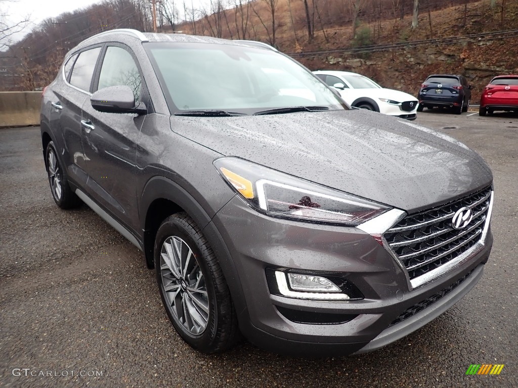 2020 Tucson Limited AWD - Magnetic Force Metallic / Black photo #3