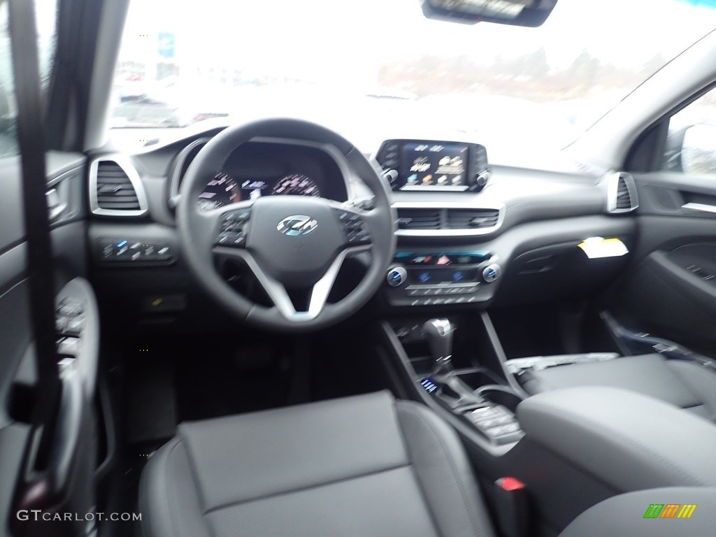 2020 Tucson Limited AWD - Magnetic Force Metallic / Black photo #9