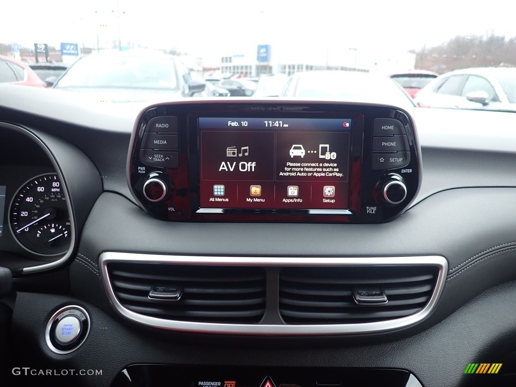 2020 Tucson Limited AWD - Magnetic Force Metallic / Black photo #13