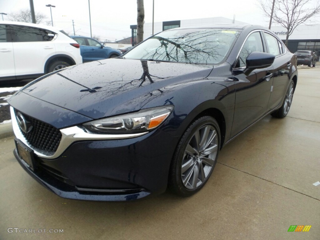 Deep Crystal Blue Mica 2020 Mazda Mazda6 Grand Touring Exterior Photo #137165868