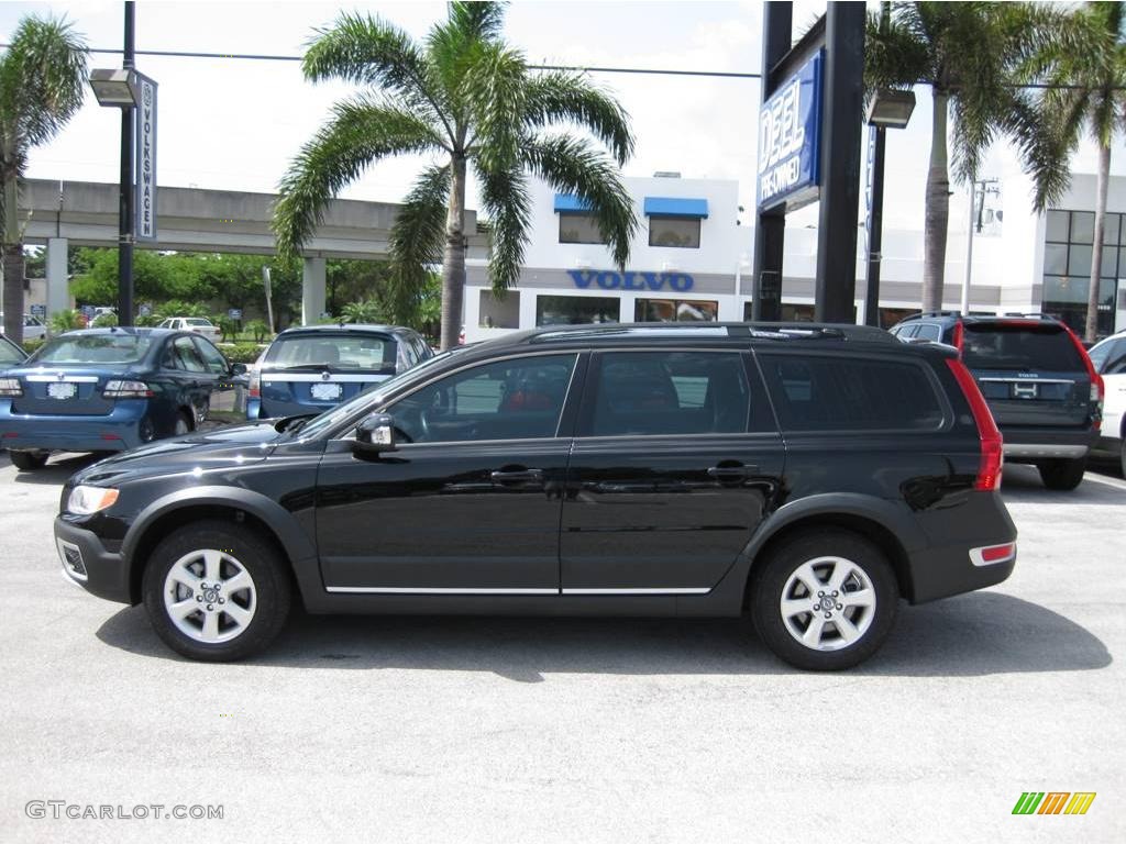 2008 XC70 AWD - Black / Anthracite Black photo #2