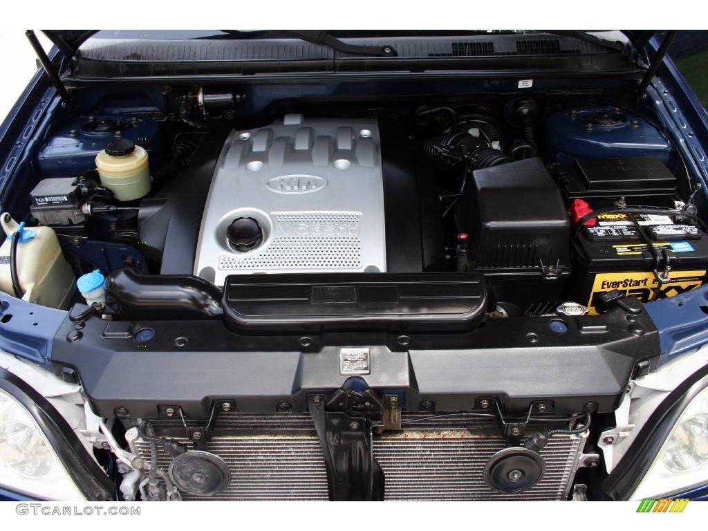 2004 Sedona LX - Imperial Blue / Gray photo #44