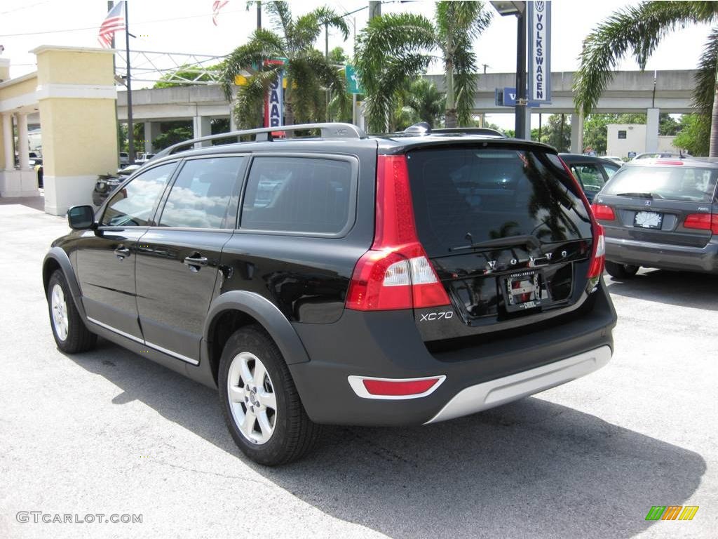 2008 XC70 AWD - Black / Anthracite Black photo #3