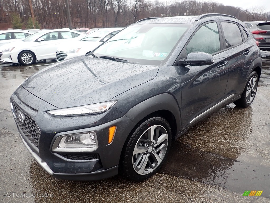 Thunder Gray 2020 Hyundai Kona Ultimate AWD Exterior Photo #137166373