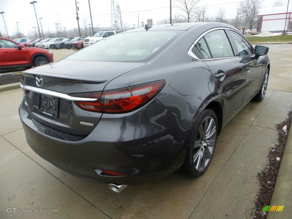 2020 Mazda6 Grand Touring Reserve - Machine Gray Metallic / Parchment photo #7