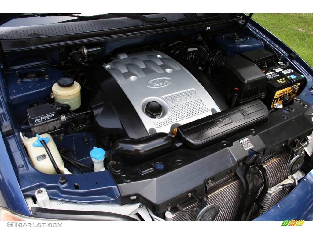 2004 Sedona LX - Imperial Blue / Gray photo #46