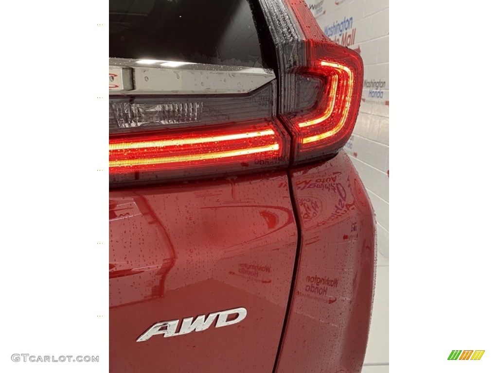 2020 CR-V EX AWD - Radiant Red Metallic / Gray photo #21