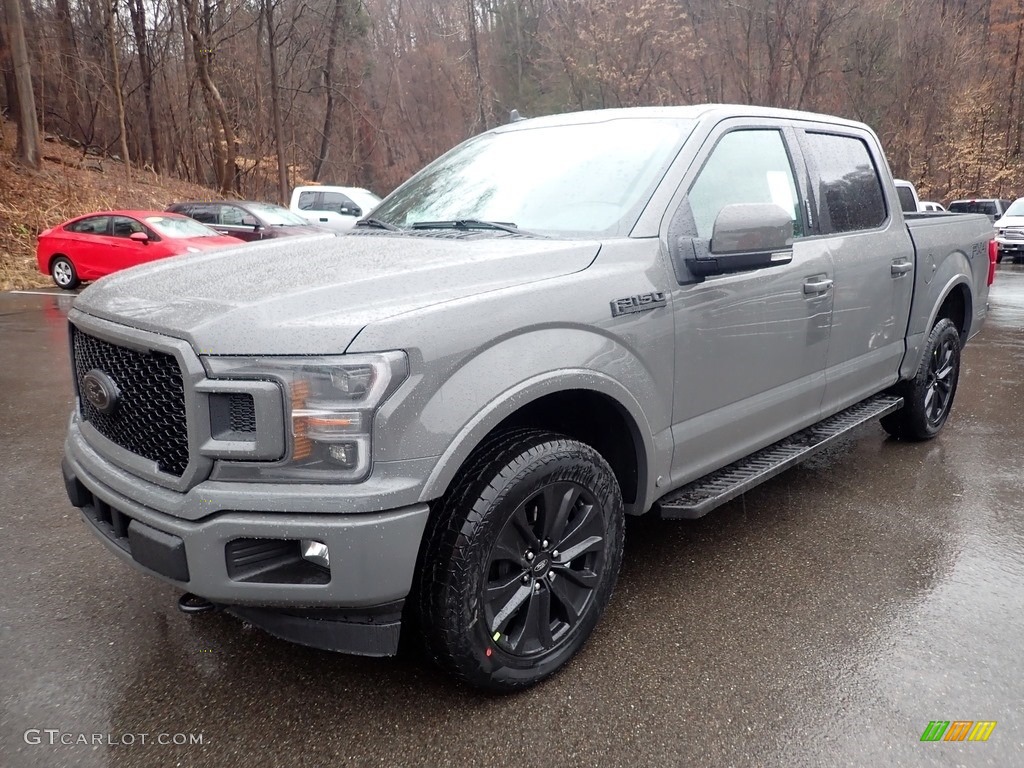 2020 F150 Lariat SuperCrew 4x4 - Lead Foot / Black photo #5