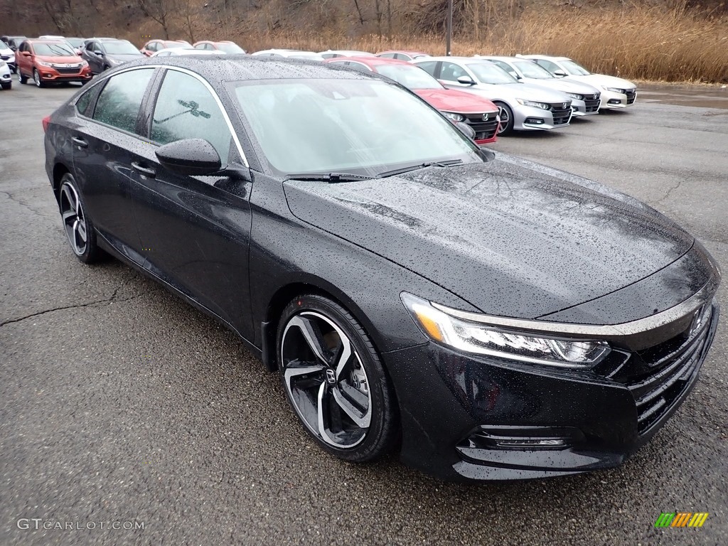 Crystal Black Pearl 2020 Honda Accord Sport Sedan Exterior Photo #137170420