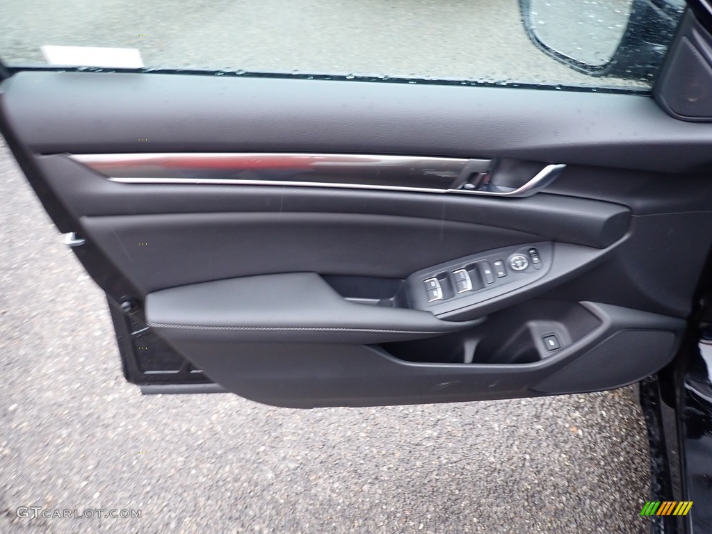 2020 Honda Accord Sport Sedan Black Door Panel Photo #137170549