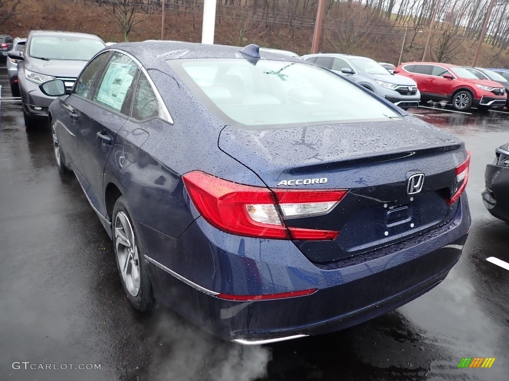 2020 Accord EX Sedan - Obsidian Blue Pearl / Gray photo #2