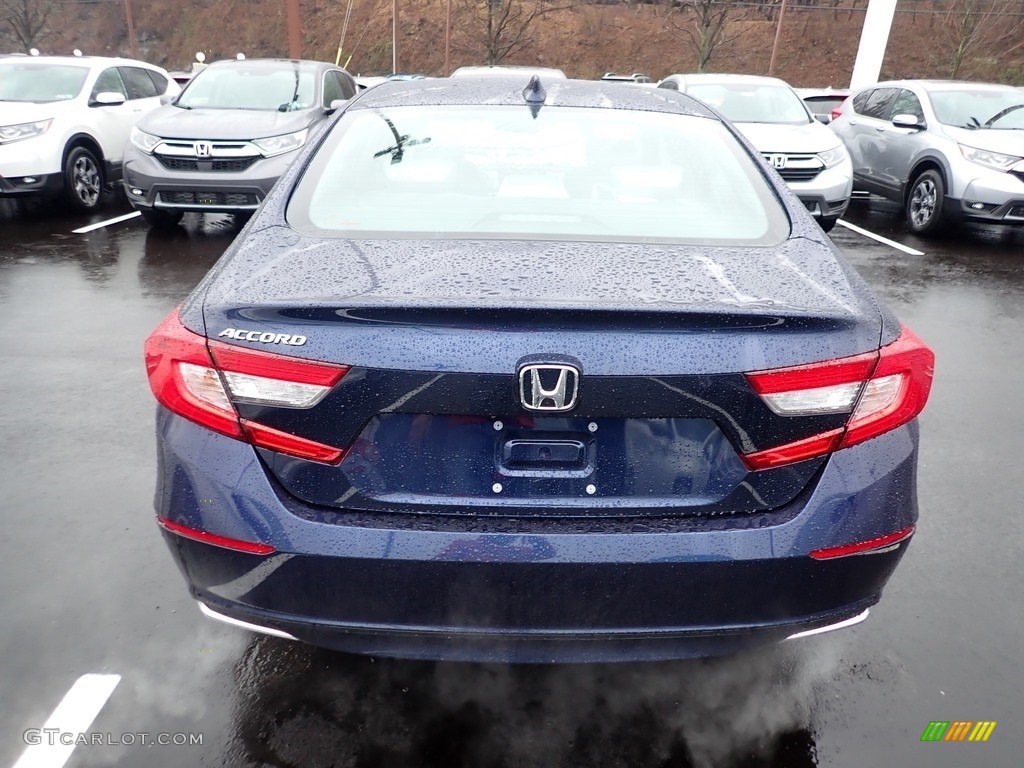 2020 Accord EX Sedan - Obsidian Blue Pearl / Gray photo #3