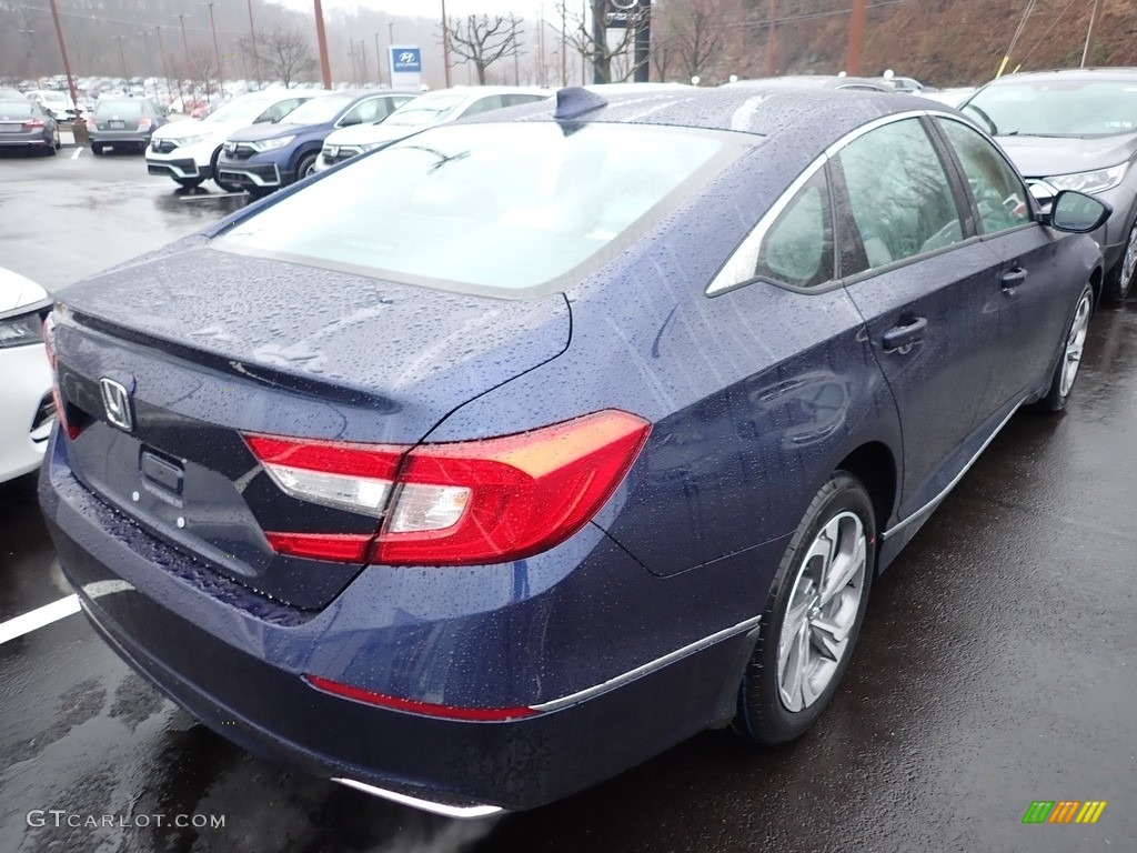2020 Accord EX Sedan - Obsidian Blue Pearl / Gray photo #4