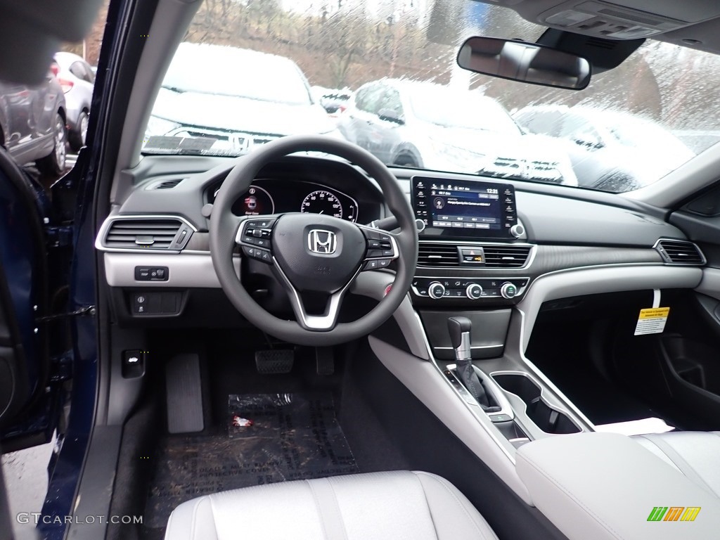 2020 Accord EX Sedan - Obsidian Blue Pearl / Gray photo #9