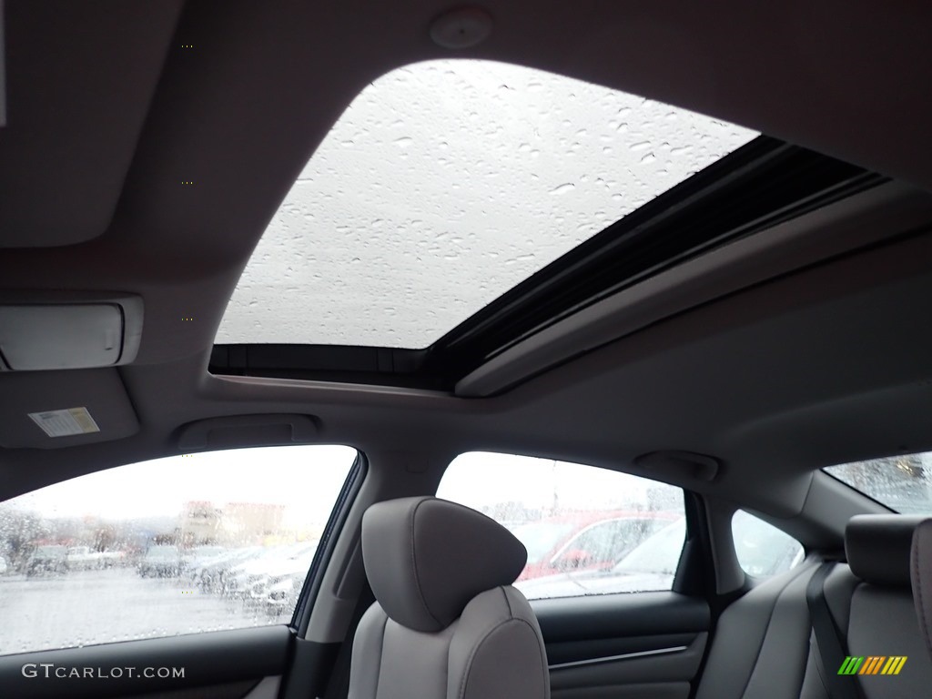 2020 Accord EX Sedan - Obsidian Blue Pearl / Gray photo #12
